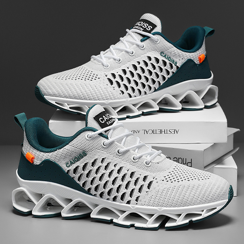 Casual Sneakers Mens Shock-abs - Shock Absorbing Gym Trainers 评论和价格