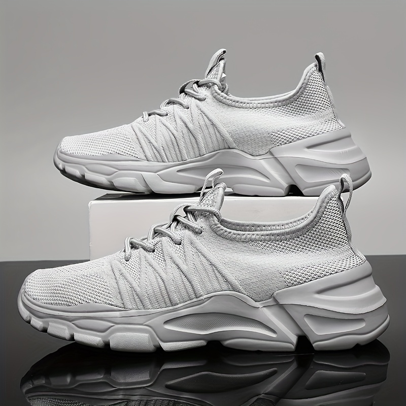 Men Fashion Sport Shoes Lightw - Shock Absorbing Gym Trainers 评论和价格
