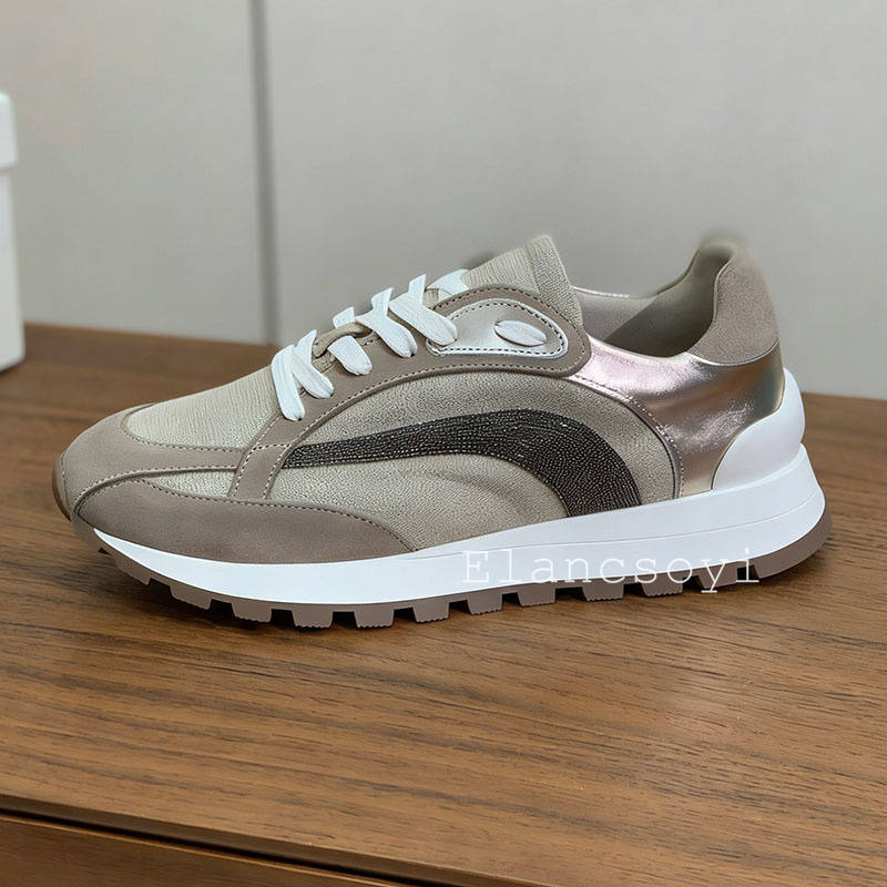 Sneakers Women Lace Up String  - Knit Fabric Lace Up Sneakers 评论和价格