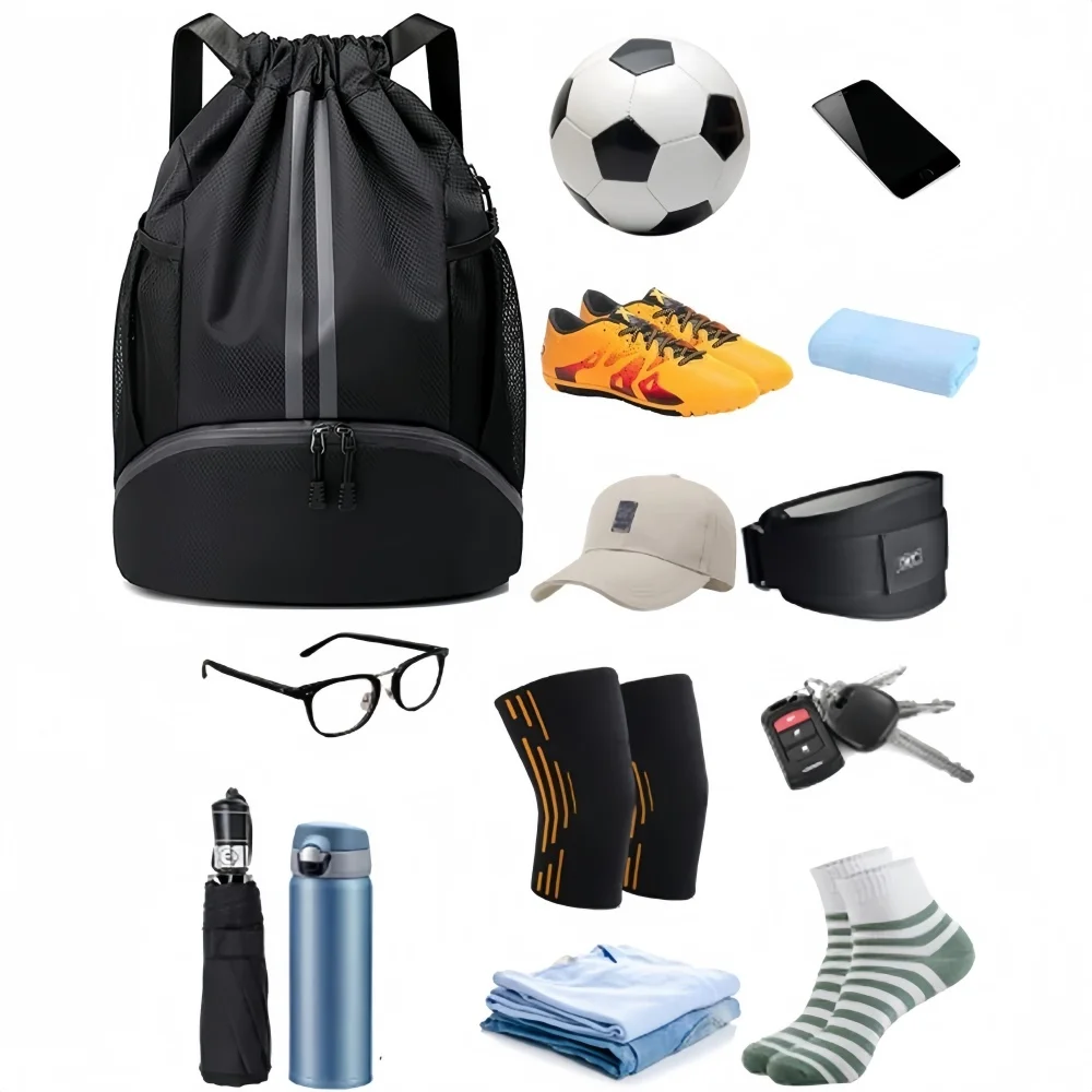 Drawstring Sports Backpack,Lig - Sneakers 评论和价格