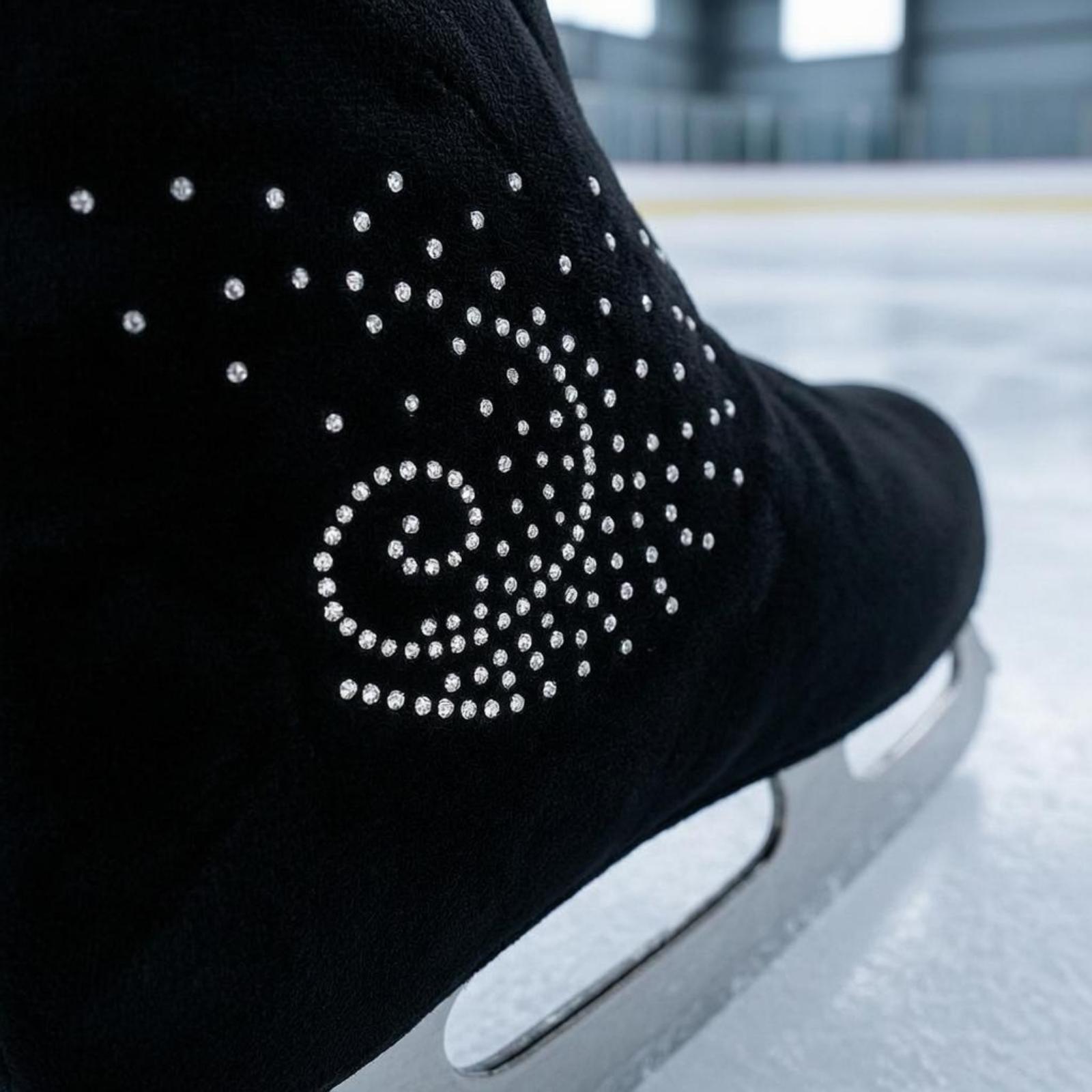 Plush Velvet Ice Skate Covers  - Boots 评论和价格