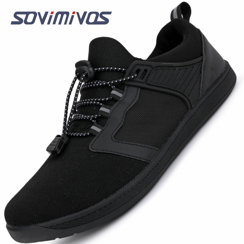 Mens Barefoot Shoes Zero Drop  - Wide Toe Box Running Sneakers 评论和价格