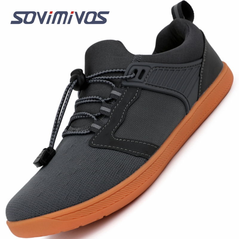 Mens Barefoot Shoes Zero Drop  - Wide Toe Box Running Sneakers 评论和价格
