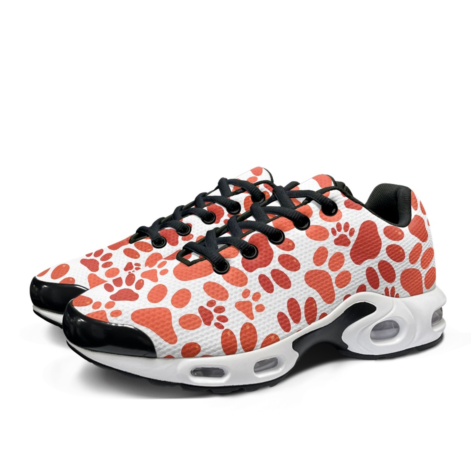 PENSTROLL Cow Print Paw Air Cu - Air Cushion Jogger Shoes Men 评论和价格