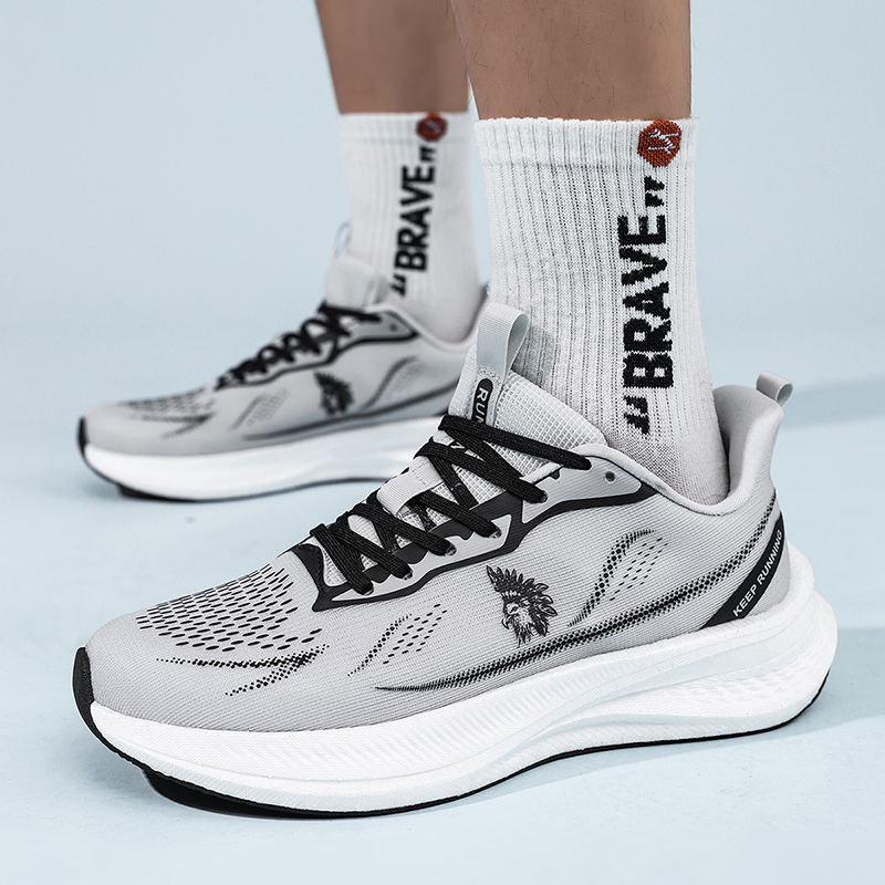 Ultra Light Men Sport Running  - Lightweight Road Running Shoes 评论和价格