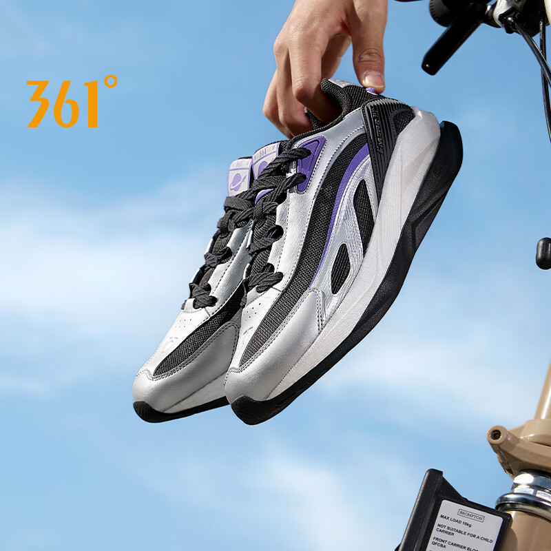 361 Degrees Men's Casual Shoes - Air Cushion Jogger Shoes Men 评论和价格