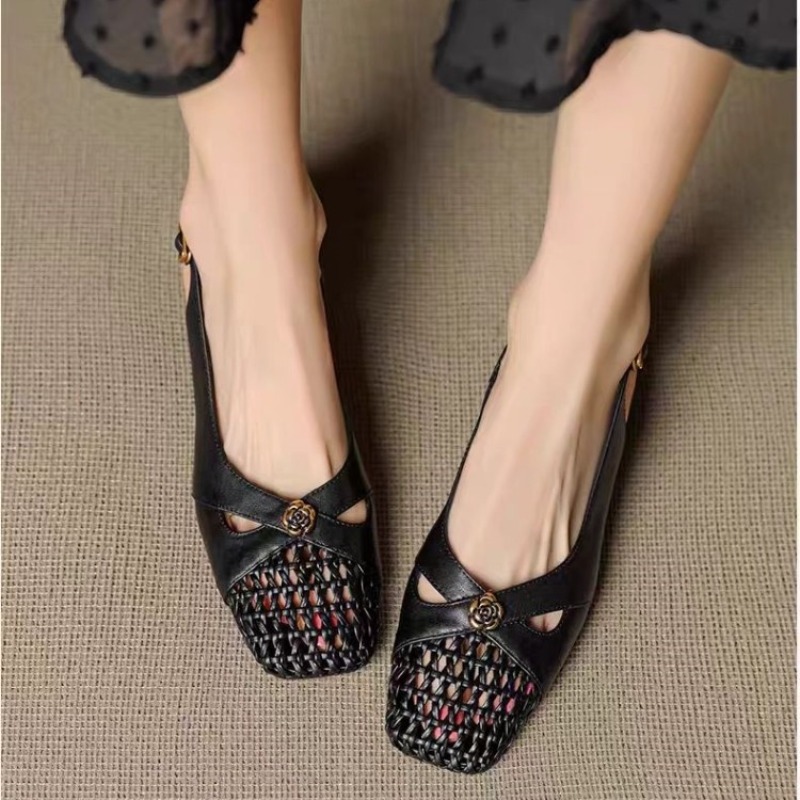 Women's French-style closed-to - Sandals 评论和价格