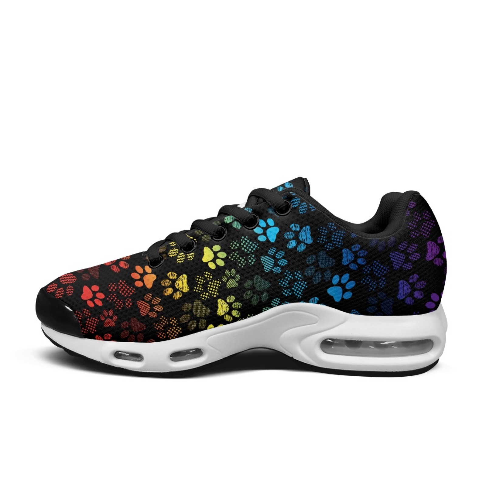 PENSTROLL Rainbow Paw Mesh Sho - Air Cushion Jogger Shoes Men 评论和价格
