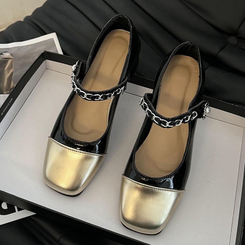 2026 Pearl Clasp Thick-Topped  - Sandals 评论和价格