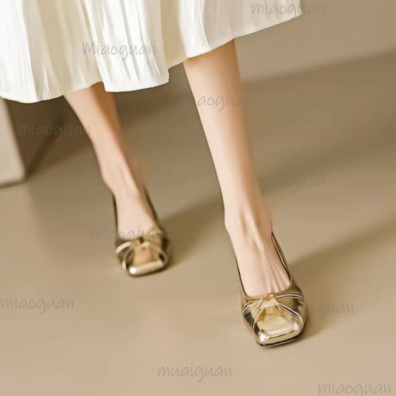 Cover Toe Low Heel Pumps Women - Sandals 评论和价格