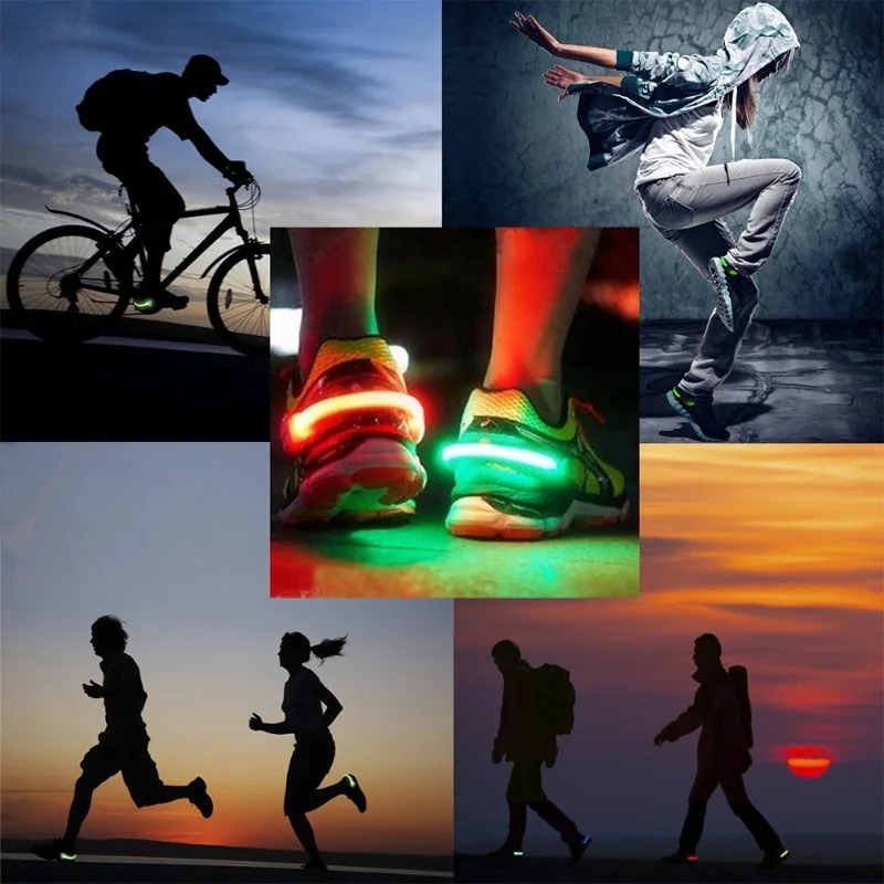 2024 Luminous Shoe Clip Light  - Reflective Night Running Shoes 评论和价格