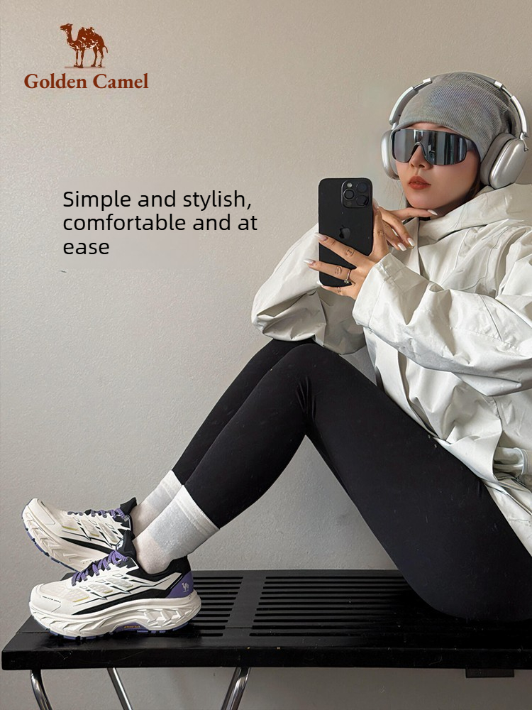 Golden Camel Jogging Sports Sh - Anti Slip Trail Running Sneakers 评论和价格