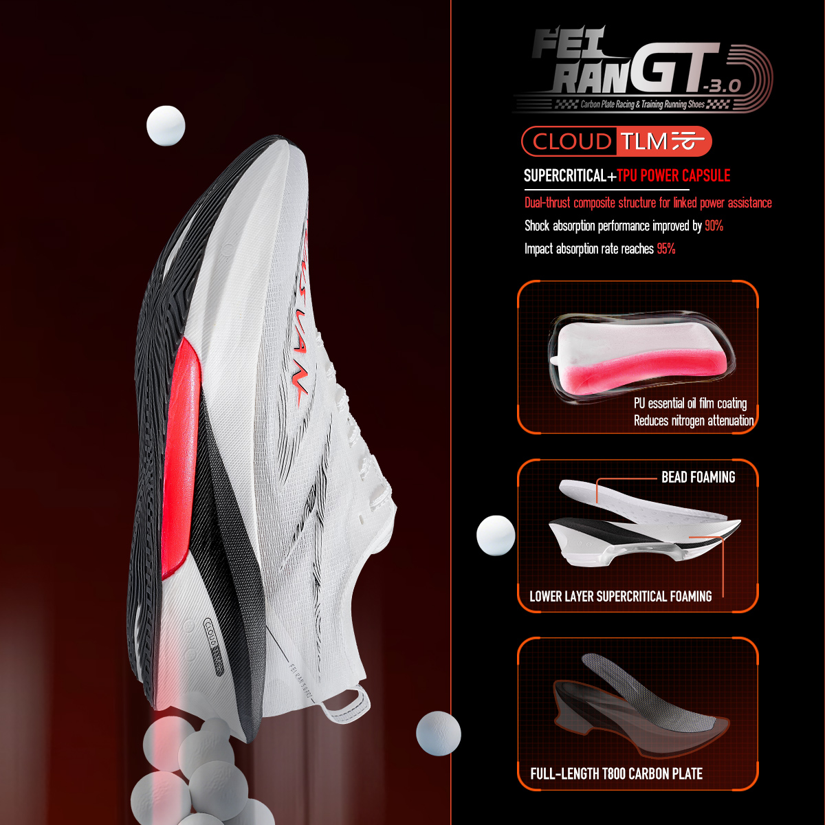 IRUNSVAN Full Length Carbon Pl - Carbon Plate Marathon Racing Shoes 评论和价格