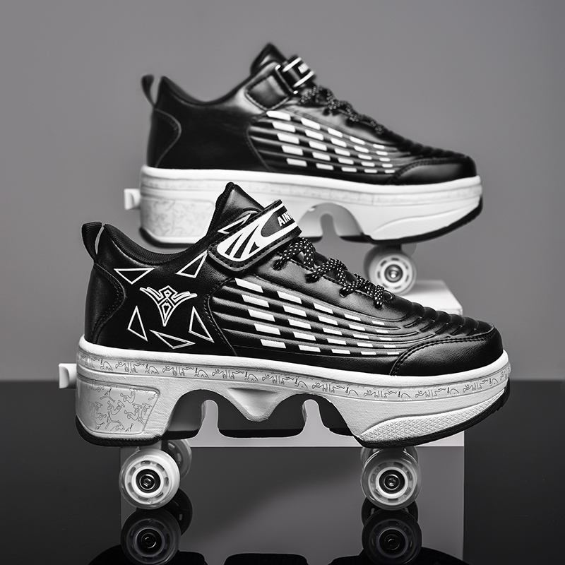 Youth New Roller Shoes With 4  - Running Shoes 评论和价格