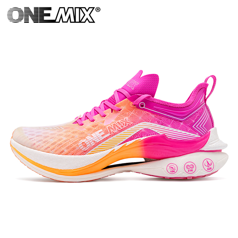 ONEMIX Women Carbon Plate Runn - Reflective Night Running Shoes 评论和价格
