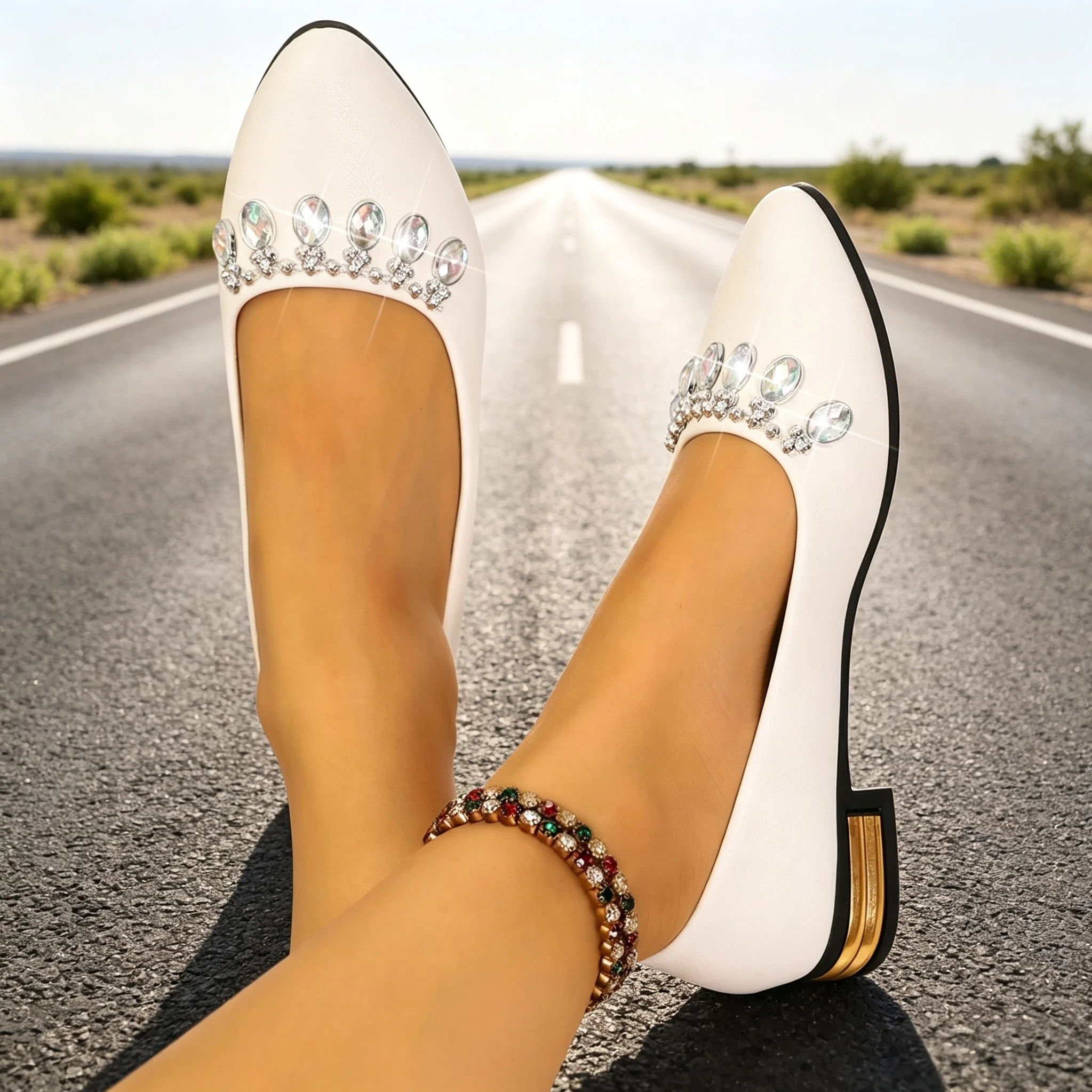 Women Flats Pointed Toe Ballet - Women'S Shoes 评论和价格