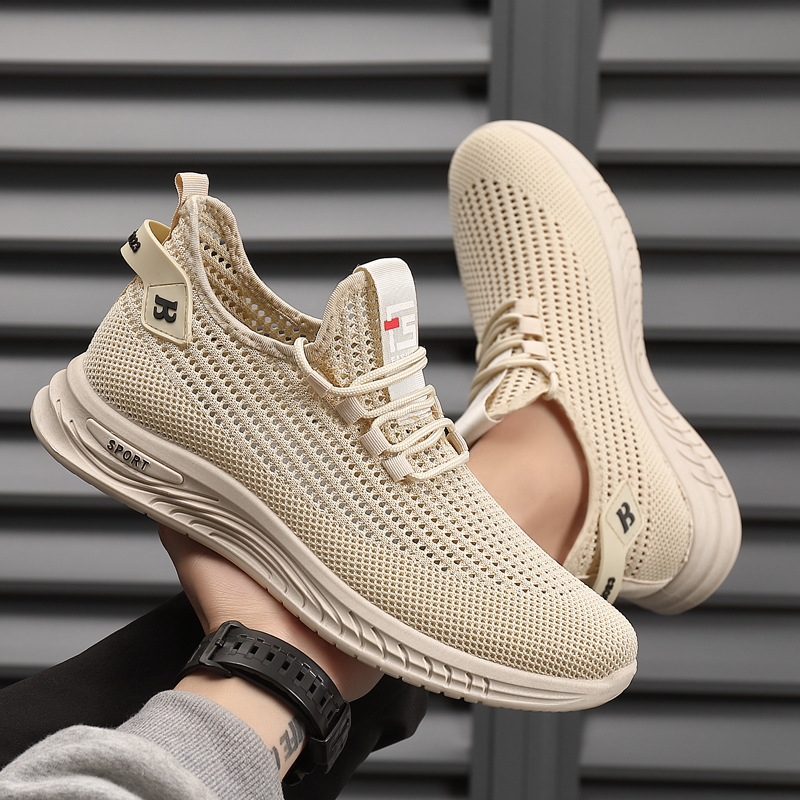 Lightweight Mesh Knit Trainers - Shock Absorbing Gym Trainers 评论和价格