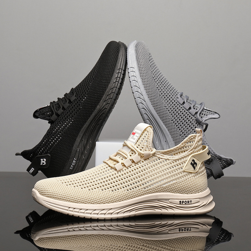 Lightweight Mesh Knit Trainers - Shock Absorbing Gym Trainers 评论和价格