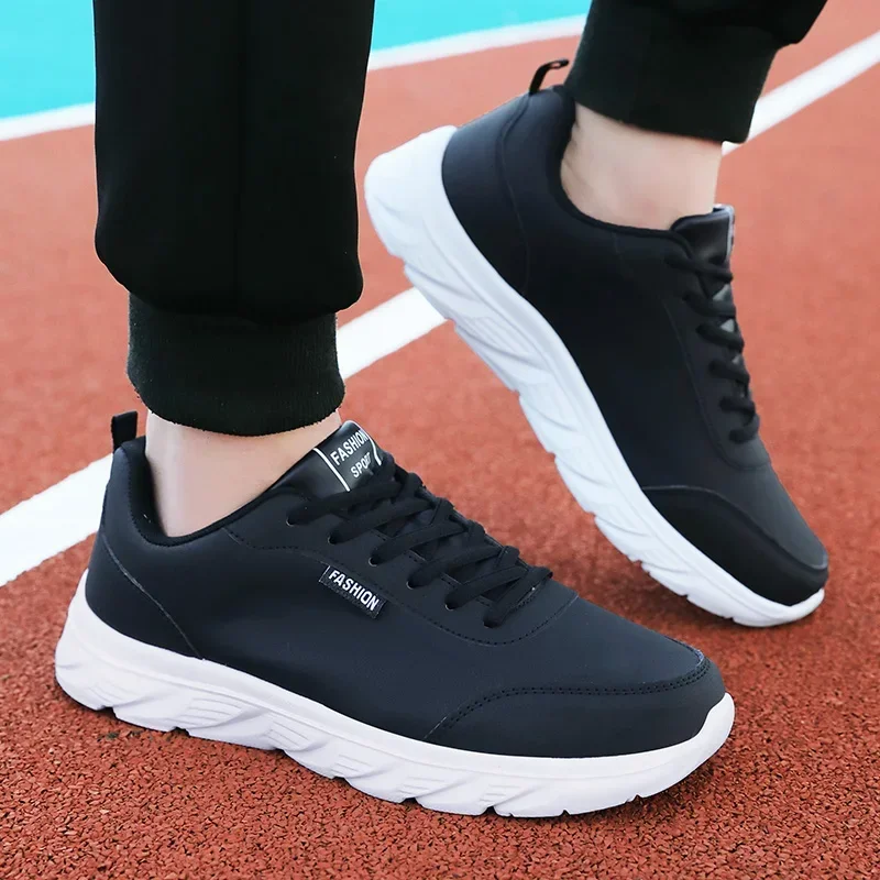 Men's Running Shoes Black PU U - Waterproof Goretex Running Shoes 评论和价格