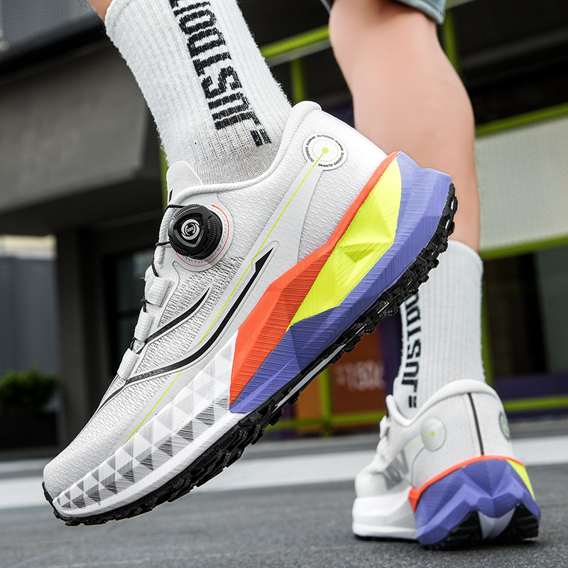 Men Women Running Shoes Cushio - Anti Slip Trail Running Sneakers 评论和价格