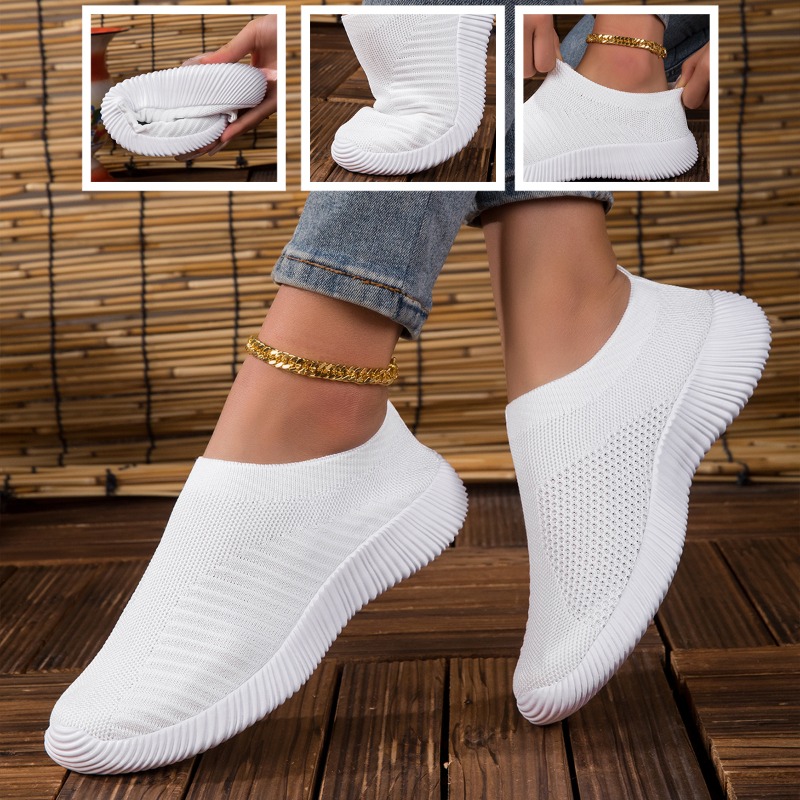 Women's Sneakers Breathable Kn - Breathable Mesh Athletic Shoes 评论和价格