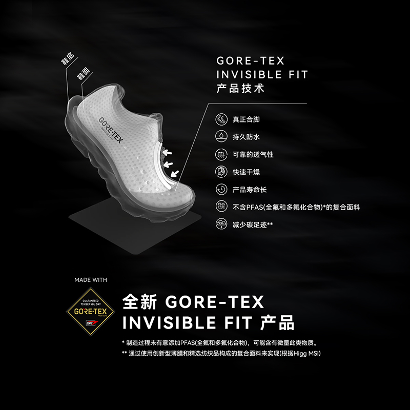 KAILAS FUGA BLACK SOLITUDE DU  - Waterproof Goretex Running Shoes 评论和价格