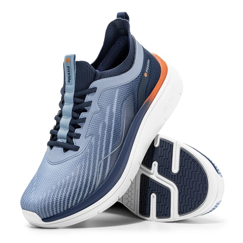 FitVille Men's Walking Sneaker - Wide Toe Box Running Sneakers 评论和价格