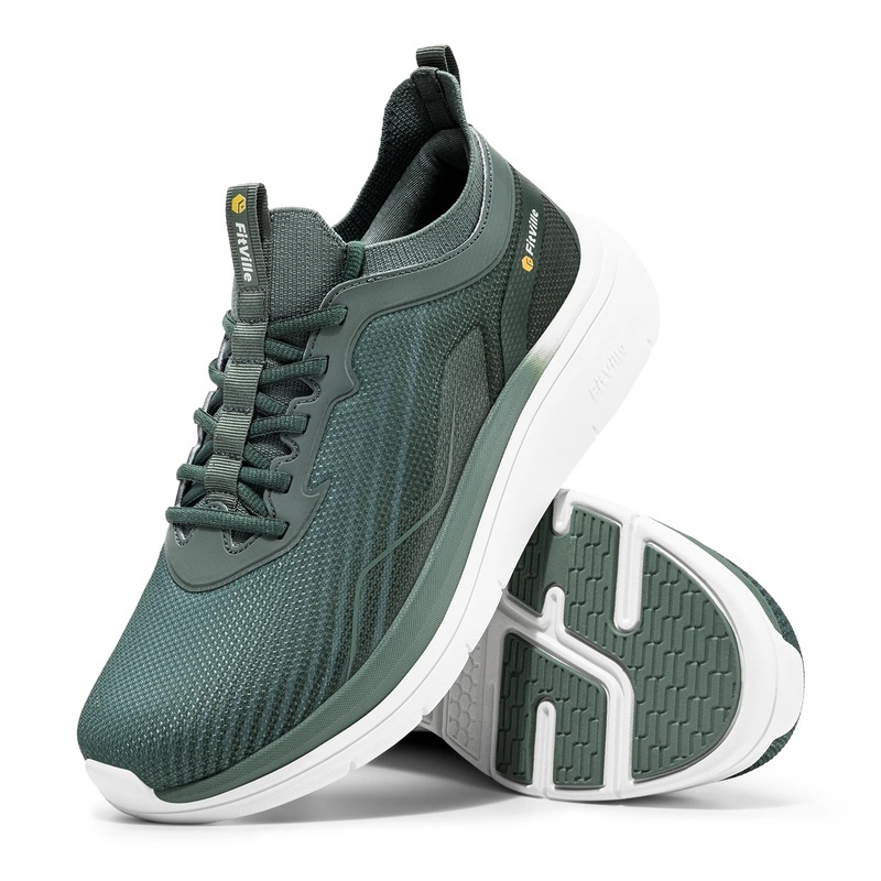 FitVille Men's Walking Sneaker - Wide Toe Box Running Sneakers 评论和价格