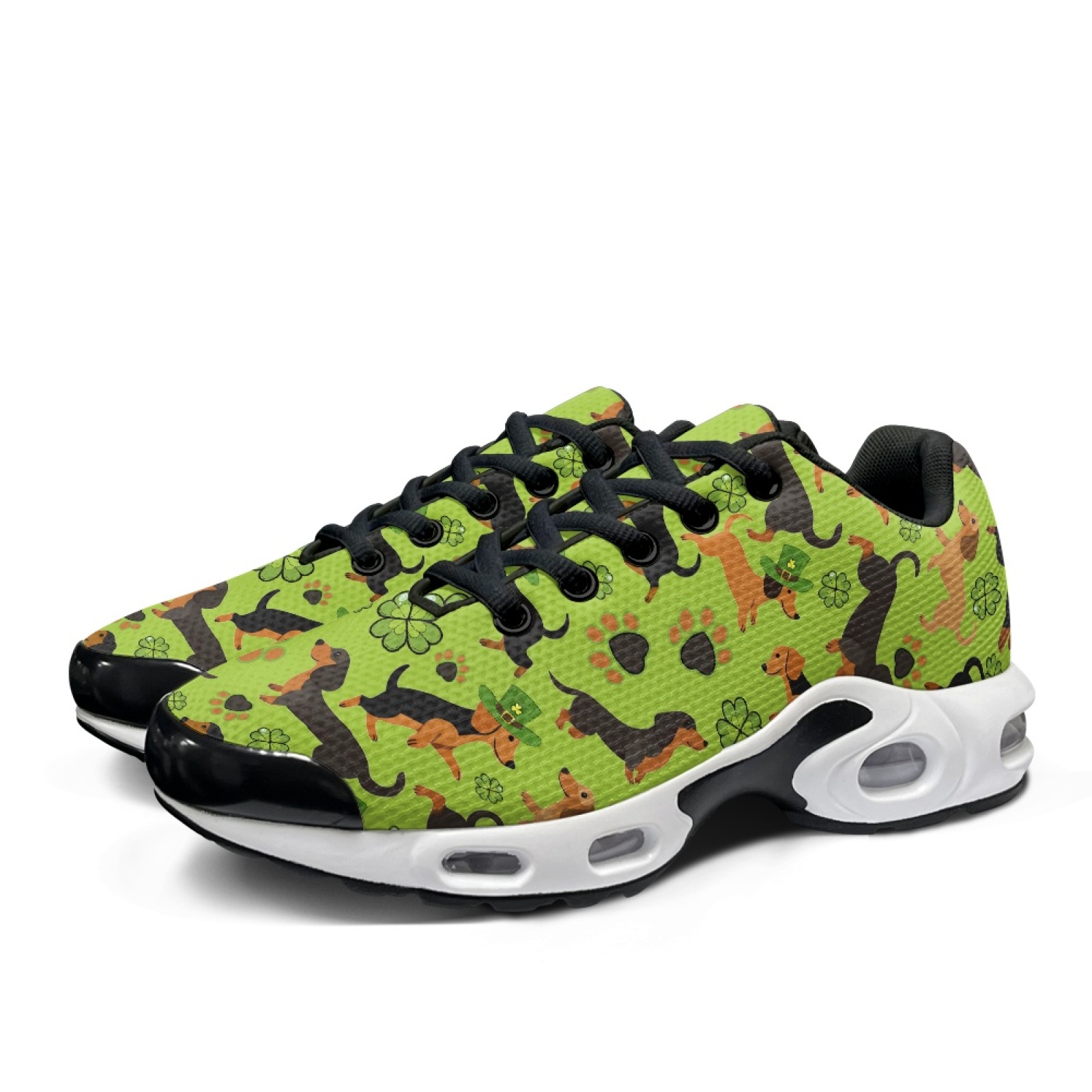 PENSTROLL Lucky Hat Dachshund  - Air Cushion Jogger Shoes Men 评论和价格