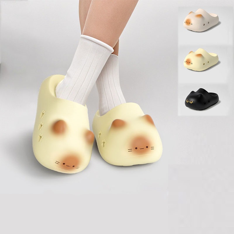New creative black cat slipper - Boots 评论和价格