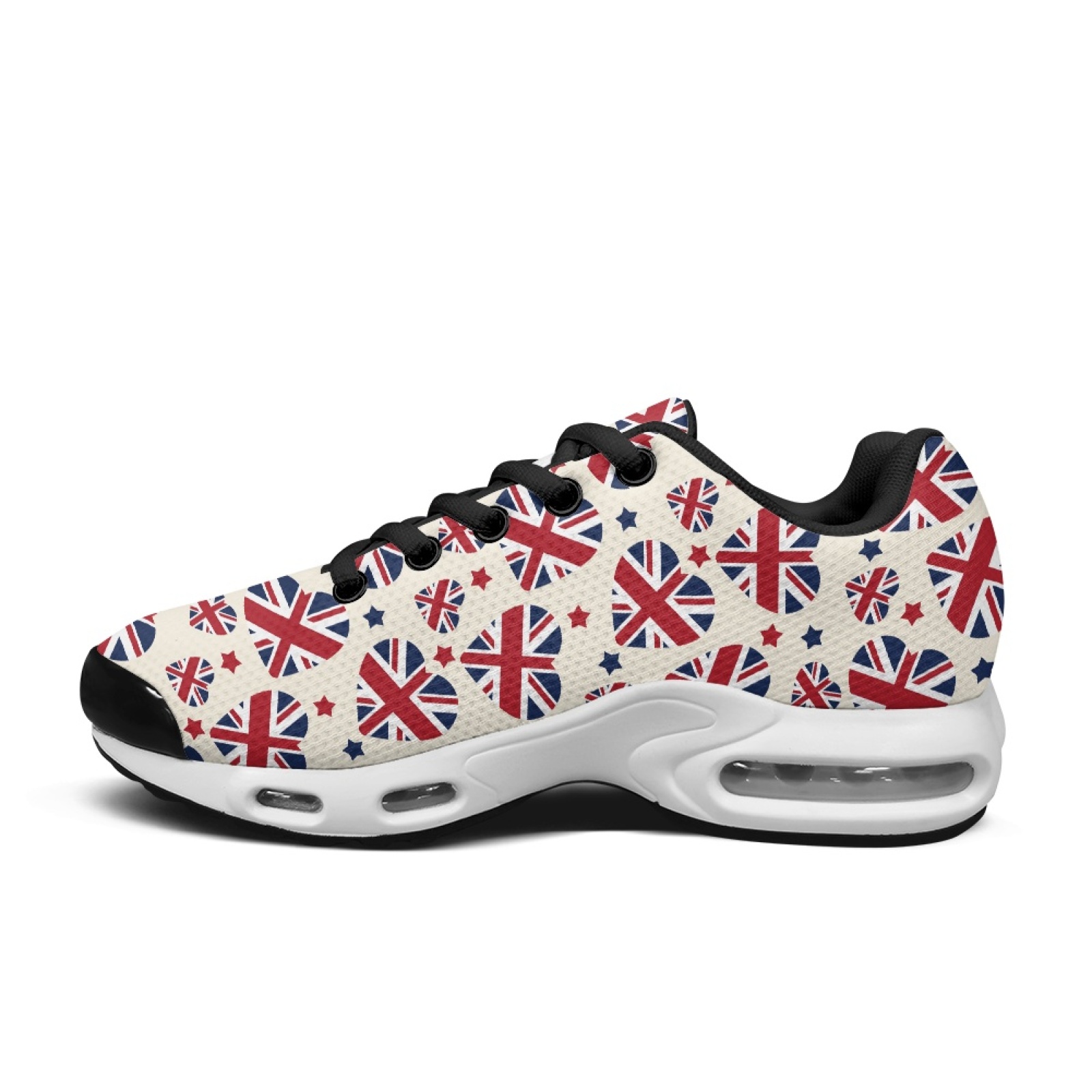PENSTROLL Union Jack Lace-Up M - Air Cushion Jogger Shoes Men 评论和价格
