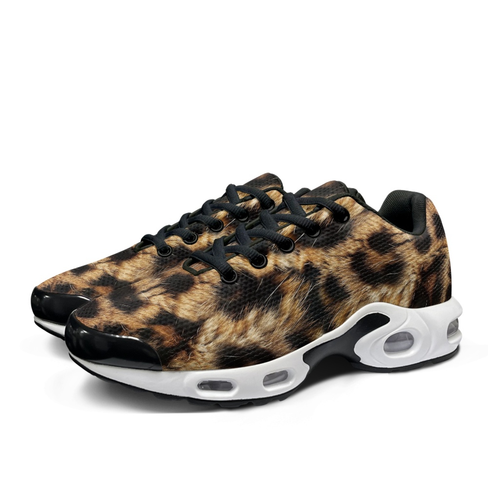 PENSTROLL Leopard Athletic Fas - Air Cushion Jogger Shoes Men 评论和价格